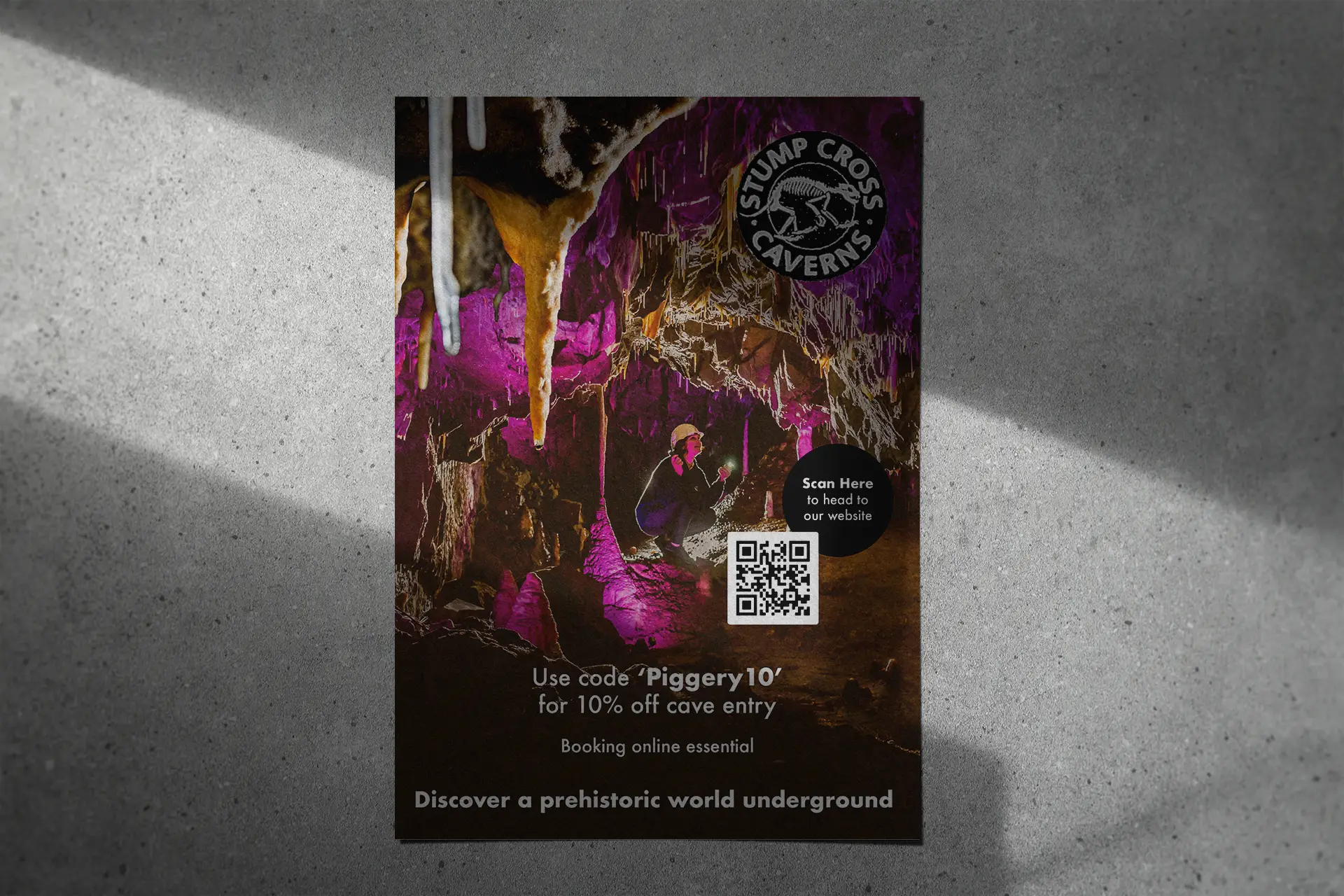 Stump Cross Caverns image